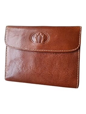 Brown Italian Leather Wallet